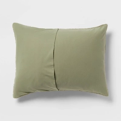 3pc King Traditional Cozy Chenille Comforter And Sham Set Green - Threshold™ 4 3pc King Traditional Cozy Chenille Comforter And Sham Set Green - Threshold™ - Image 4