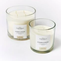 Clear Glass Cypress & Juniper Candle White - Threshold™ Designed With Studio McGee -Threshold GUEST 7d898c39 8a13 4ddb bd04 1def94ae2a46
