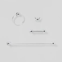 4pc Casual Bath Hardware Set - Threshold™ -Threshold GUEST 7e10f70b 3db7 4774 a2ef ade56e18c28e