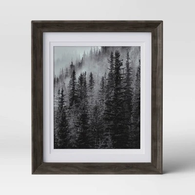 8" X 10" Double Matted Table Frame Dark Brown - Threshold™ 2 8" X 10" Double Matted Table Frame Dark Brown - Threshold™ - Image 2