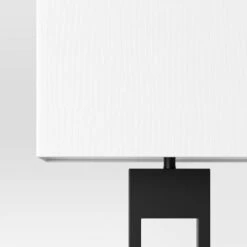 Weston Window Pane Floor Lamp Black - Threshold™ -Threshold GUEST 842a4474 3ae8 484a 9bdf b8c79205bd60