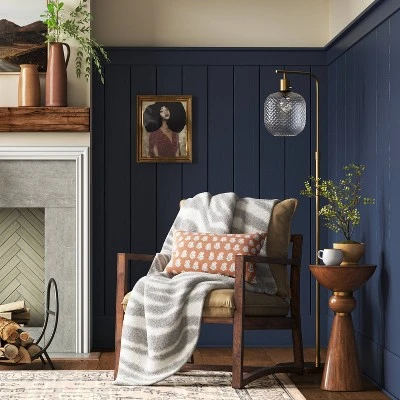 Cozy Feathery Knit Zebra Throw Blanket Gray - Threshold™ 1 Cozy Feathery Knit Zebra Throw Blanket Gray - Threshold™