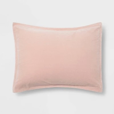 Solid Velvet Duvet Cover & Sham Set - Threshold 4 Solid Velvet Duvet Cover & Sham Set - Threshold - Image 4