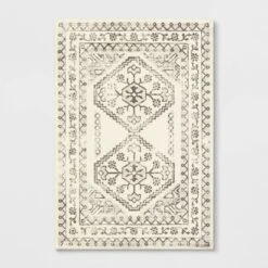 Distressed Persian Accent Rug Cream - Threshold™ 13 Distressed Persian Accent Rug Cream - Threshold™ -Threshold GUEST 91802619 bef8 4417 9ab8 1417369246d2