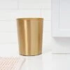 Antique Wastebasket Brass - Threshold™
