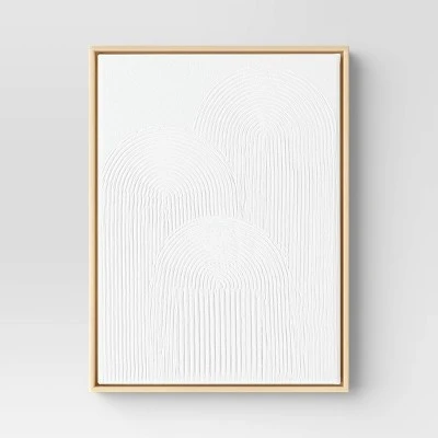 (Set Of 2) 12" X 16" Rainbow Arches Framed Embellished Canvas Set - Threshold™ 2 (Set Of 2) 12" X 16" Rainbow Arches Framed Embellished Canvas Set - Threshold™ - Image 2