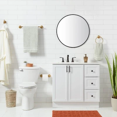 4pc Classic Bath Hardware Set - Threshold™ 1 4pc Classic Bath Hardware Set - Threshold™