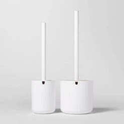 Modern Toilet Brush White - Threshold™ -Threshold GUEST 982b2a63 e9e1 4f12 854a 54f1673a1fba
