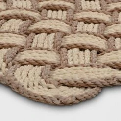 1'6"x2'6" Lovers Knot Coir Doormat Cream/Brown - Threshold™ 5 1'6"x2'6" Lovers Knot Coir Doormat Cream/Brown - Threshold™ -Threshold GUEST 98a8230d 92be 4796 b2ee ed1b6f984e7c