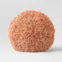 Long Faux Fur Round Throw Pillow - Threshold™ -Threshold GUEST 9c0fd3df eeb5 4bde 8959 a43fe470949c