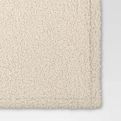 Teddy Boucle Throw Blanket - Threshold™ 3 Teddy Boucle Throw Blanket - Threshold™ - Image 3