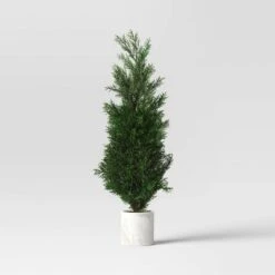 Artificial Plant Shimmer Pine Tree - Threshold™ 9 Artificial Plant Shimmer Pine Tree - Threshold™ -Threshold GUEST a6be6124 c1f6 44fd bc61 da764b9f8010