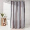 Seersucker Waffle Shower Curtain Blue - Threshold™