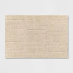 2'6"x3'8" Washable Uneven Blocks Accent Rug - Threshold™ -Threshold GUEST ac9399f7 fa7e 4634 b890 e7833722bf89