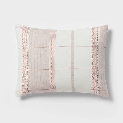 8pc Stripe Boho Comforter Set Mauve - Threshold™ 4 8pc Stripe Boho Comforter Set Mauve - Threshold™ - Image 4