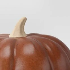 Ceramic Pumpkin Rust - Threshold™ -Threshold GUEST ad2948c0 54da 4dd7 a6b4 401bfe53ebee