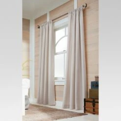 1pc Light Filtering Farrah Window Curtain Panel - Threshold™ -Threshold GUEST add15b0c 3e0d 4841 bdd7 02374870c40b