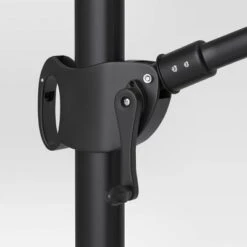 11'x11' Offset Patio Umbrella Linen - Black Pole - Threshold™ -Threshold GUEST ade5bb22 526e 4c9c 90ee ad3419d1a71a