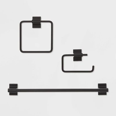 3pc Modern Bath Hardware Set - Threshold™ 3 3pc Modern Bath Hardware Set - Threshold™ - Image 3