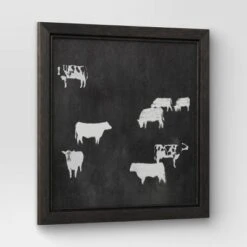(Set Of 2) 12" X 12" Cow Collection II Framed Wall Canvases - Threshold™ -Threshold GUEST b344498b 2140 4a52 b3be 29b42cd41f2d