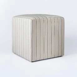 Lynwood Square Upholstered Cube - Threshold™ Designed With Studio McGee -Threshold GUEST b4c05613 02fb 4836 9f47 a7512f9a187c