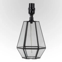 Small Terrarium Table Lamp Base Black - Threshold™ -Threshold GUEST b7cb6441 4f23 40e4 9963 7f62c37904a9