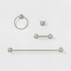 4pc Casual Bath Hardware Set - Threshold™ -Threshold GUEST ba0ae0e0 689d 47c8 85c7 6eabb1678902