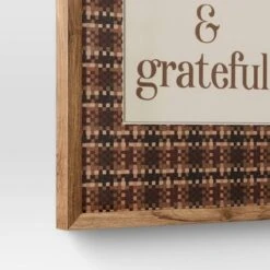 16" X 20" Thankful & Grateful Framed Under Plexi - Threshold™ 10 16" X 20" Thankful & Grateful Framed Under Plexi - Threshold™ -Threshold GUEST bd2cf633 6979 44fc a0d1 f0c03a232a9b