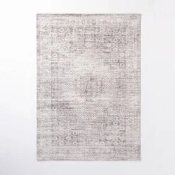Millcreek Distressed Vintage Persian Rug Charcoal - Threshold™ Designed With Studio Mcgee -Threshold GUEST bd633cd5 16e0 4071 91b2 9deeafcb0c34