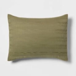 4pc Woven Waffle Stripe Comforter Bedding Set - Threshold™ -Threshold GUEST bd7f78c7 01a5 48cc 8c8e 6da51d1779c2