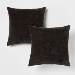2pk Chenille Square Throw Pillows - Threshold™ 15 2pk Chenille Square Throw Pillows - Threshold™ -Threshold GUEST bdea0f6e 1816 4d8e 815f 6f253cfd7c48