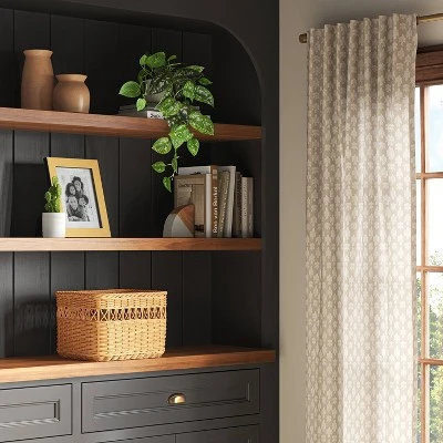 7" X 9" Matted To 5" X 7" Faux Leather Table Frame Light Brown - Threshold™ 1 7" X 9" Matted To 5" X 7" Faux Leather Table Frame Light Brown - Threshold™