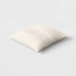 Textural Solid Square Throw Pillow Off-White - Threshold™ -Threshold GUEST c64fd93d d057 4398 a794 003f791762bf