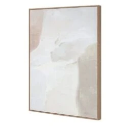 24" X 30" Neutral Abstract Lines Framed Canvas - Threshold™ Designed With Studio McGee -Threshold GUEST c7ae0f50 bfca 4083 b739 82b59501e19a