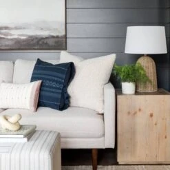 Lynwood Square Upholstered Cube - Threshold™ Designed With Studio McGee -Threshold GUEST ca01da1b b753 4db4 a447 3116f3701865