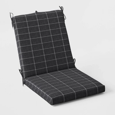 Woven Grid Outdoor Chair Cushion - Threshold™ 5 Woven Grid Outdoor Chair Cushion - Threshold™ - Image 5