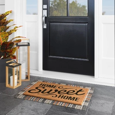 1'6"x2'6" Home Sweet Home Doormat - Threshold™ 1 1'6"x2'6" Home Sweet Home Doormat - Threshold™