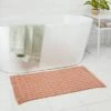 20"x32" Square Tufted Bath Rug Clay Pink - Threshold™