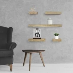 Set Of 5 Wall Shelf Natural - Project 62™ -Threshold GUEST d882c438 66df 4701 aa13 e4172710e1dc