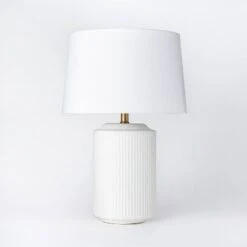 Ceramic Assembled Table Lamp White - Threshold™ Designed With Studio McGee -Threshold GUEST db4c653d e88d 42df 8c00 5a8531711d06