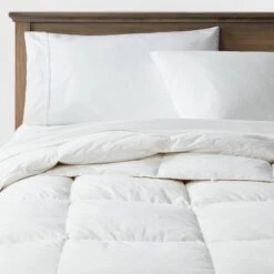 Performance Down & Feather Blend All Season Duvet Comforter Insert - Threshold™ -Threshold GUEST db96cc60 8c97 4f45 b04b a319aeec3969