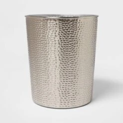 Solid Hammered Wastebasket - Threshold™ -Threshold GUEST dbc00f62 6616 42db 9329 cd7c8d978912