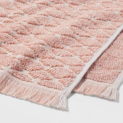 Scallop Towel Clay Pink - Threshold™ 3 Scallop Towel Clay Pink - Threshold™ - Image 3