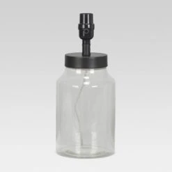 Causal Fillable Small Lamp Base Clear - Threshold™ -Threshold GUEST ddbb0ef7 6d96 427d bcb1 6285890c7fca