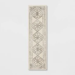 Distressed Persian Accent Rug Cream - Threshold™ 10 Distressed Persian Accent Rug Cream - Threshold™ -Threshold GUEST e01f9f04 b247 4203 b936 98f0657944b3