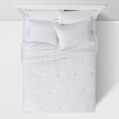 Micro Matelasse Comforter & Sham Set - Threshold™ 2 Micro Matelasse Comforter & Sham Set - Threshold™ - Image 2