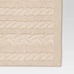 Chunky Cable Knit Reversible Throw Blanket - Threshold™ 8 Chunky Cable Knit Reversible Throw Blanket - Threshold™ -Threshold GUEST e43d4412 1e42 492b 9e55 7ef19991c7c5
