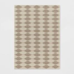 Step Diamonds Outdoor Rug Tan/Ivory - Threshold™ 8 Step Diamonds Outdoor Rug Tan/Ivory - Threshold™ -Threshold GUEST e717f144 818b 4f26 8bc6 3510fc9ec32b