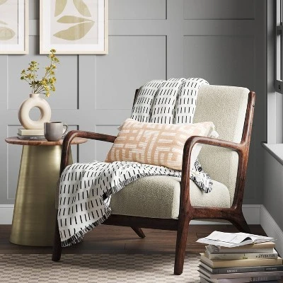 Dash Kantha Solid Throw Blanket Black - Threshold™ 1 Dash Kantha Solid Throw Blanket Black - Threshold™