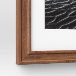 Wood Matted Wall Frame Midtone Woodgrain - Threshold™ 10 Wood Matted Wall Frame Midtone Woodgrain - Threshold™ -Threshold GUEST ea4dc0e7 34f6 44b1 a2f8 b444f2ee2d11